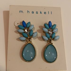 Blue earrings